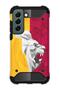 Samsung Galaxy S21 Fe Compatible Case Tank Full Protection Antishock - Yellow Red Champion