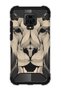 Xiaomi Redmi Note 9 Pro 9S Compatible Case Tank Full Protection Antishock - Golden Lion Mandala
