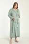 Maternity Nightgown Set with Dressing Gown