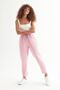 High Waist Elastic Waist Linen Trousers - 2