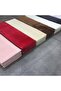 Comfort Claret Red (1 PC) Plush Stair Rug Non-Slip Leather Based Step Mat - 5