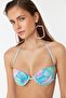 Batik Patterned Underwire Bikini Top TBESS22BU0219 - 2