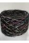 Cotton: Flame Glitter Black Color Transition 100 Gr