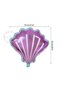 Mermaid Balloon Set of 7 (Mermaid Seashell Number Balloon and Sequin Transparent Balloon Bouquet) - 6