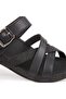 31119 gizeh anatomical women's slipper black - 4