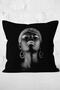 Black African Women's Modern Digital Printed Decorative Pillow Cushion Cover