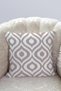 Custom Design Mink Ikat Patterned Digital Printed Pillow Cushion Cover - 2