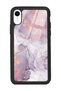 iPhone Xr Fuchsia Marble Design Glossy Phone Case
