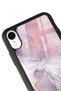 iPhone Xr Fuchsia Marble Design Glossy Phone Case - 3