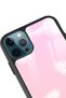 iPhone 11 Pro White Palm Design Glossy Phone Case - 3