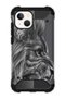 iPhone 13 Compatible Case Tank Full Protection Antishock - Black Lion