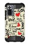 Xiaomi Redmi Note 10 Pro Compatible Case Tank Full Protection Antishock - Love Letter