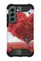 Samsung Galaxy S21 Fe Compatible Case Tank Full Protection Antishock - Heart Shadow