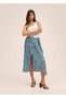 Wrapped Cut Patterned Skirt - 2