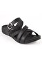 31119 gizeh anatomical women's slipper black - 3