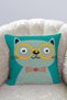 Colorful Cat Digital Printed Modern Pillow Cushion Cover - 2
