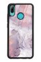 Huawei P20 Lite Fuchsia Marble Design Glossy Phone Case
