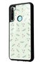 Glossy Phone Case with Design Green Leaf for Xiaomi Redmi Note 8 - 2
