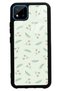 Oppo Realme C11 Glossy Phone Case with Green Leaf Design