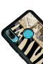 Huawei Y6 (2019) Glossy Phone Case with Zebra Newspaper Design - 3