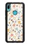 Huawei Y6 (2019) Glossy Phone Case with White Bindan Design