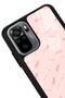 Xiaomi Redmi Note 10 - 10S Glossy Phone Case with Powder Leaf Design - 3