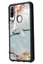 General Mobile Gm 20 Pro matching Glossy Phone Case with Watercolor Stork Design - 2