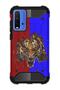 Xiaomi Redmi 9t Compatible Case Tank Full Protection Antishock - Black Sea Tigers