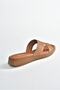 Tan Genuine Leather Women's Slippers M291801603 - 8