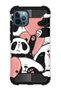 iPhone 11 Pro Max Compatible Case Tank Full Protection Antishock - Cute Panda