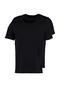 Black Slim/Fitted Basic 100% Cotton 2-Pack Crew Neck Short Sleeve T-Shirt Tmnss19Bo0071 - 3