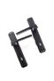 Luxury Stainless Phoenix Mirrored Matte Black (room) Door Handle Aluminum / Steel - 5