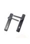 Luxury Stainless Phoenix Mirrored Matte Black (room) Door Handle Aluminum / Steel - 3