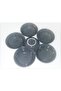 6 Porcelain Charcoal grey Soup and Compote Bowls - 5