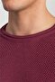 Men's Slim Fit Narrow Cut Crew Neck Self Patterned Sweater - 3