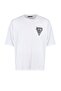 Oversize/Wide Cut Short Sleeve City Printed 100% T-Shirt Tmnss20Ts1102 - 6