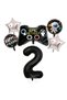 Gamer Birthday 2 Years Old Balloon Set Console Gamer 2 Figure Party Balloon Set of 6