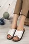 Summer Cross Slippers Comfortable Sole Beach Pool Beach Daily Unisex Slippers Mother Slippers - 2