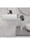 Decorev Black Roll Towel Holder with Super Adhesive Metal Adhesive Dc-5057 - 2