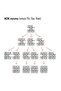 Educational Toy for Kids 5 Pieces Xox Game Tic Tac Game - 4