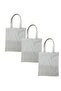 3 Unprinted Cotton Bags – 40 X 50 Cm