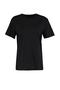 Siyah Basic Regular/Normal Kesim Bisiklet Yaka Kısa Kollu T-Shirt TMNSS22TS0271 - 8