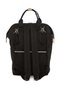Women's Black Pocketed Mother Baby Bag with Logo M000003884 - 5