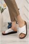 Summer Cross Slippers Comfortable Sole Beach Pool Beach Daily Unisex Slippers Mother Slippers