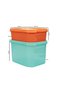 Compact Storage Container Set of 2 850 ml 1.9 Lt Multi-Purpose Set Hsgl - 2
