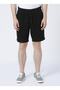 22024737_Onsboyner High Waist Comfortable Fit Straight Black Men's Sweat Shorts - 2