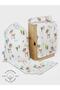 Cotton Muslin Blanket Baby Blanket and 4-Piece Mouth Wipes Set 6 Pieces