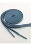 Blue Flat Polyester Sport Shoe Laces