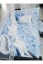 70x110 Baby Sleeping Set with Mosquito Net and Moon Pattern 12 Pieces Compatible with Park Cribs (crib Not Included) - 5