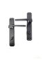 Sofuoğlu Luxury Stainless Anka Mirrored Matte Black Bathroom WC Door Handle (Right) Aluminum / Steel - 4